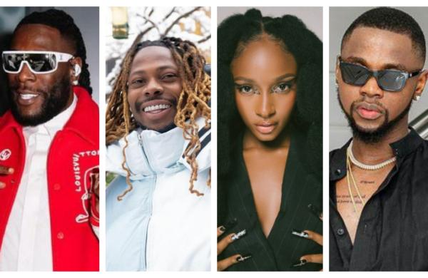 Burna Boy Asake & Kizz Daniel nominated for 2023 VGMAs