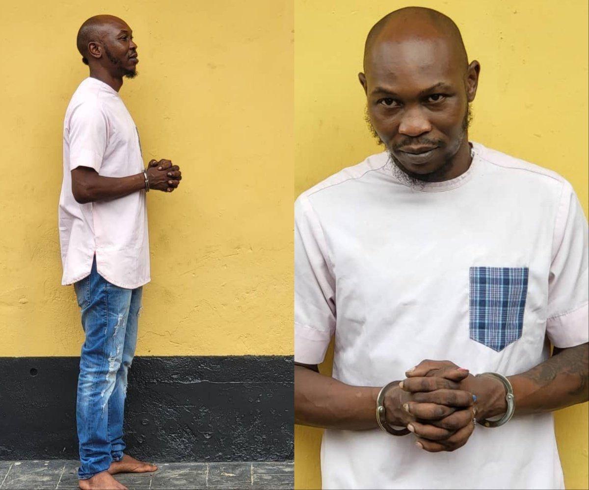 Seun Kuti Arrested Handcuffed and Taken to SCIID For Slapping Police Officer