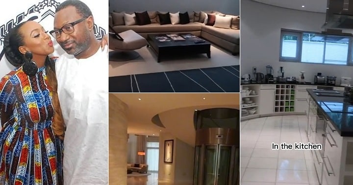 “I can never be poor” – DJ Cuppy sh0ws off interior of her billionaire dad, Femi Otedola’s Lagos mansion [Video]