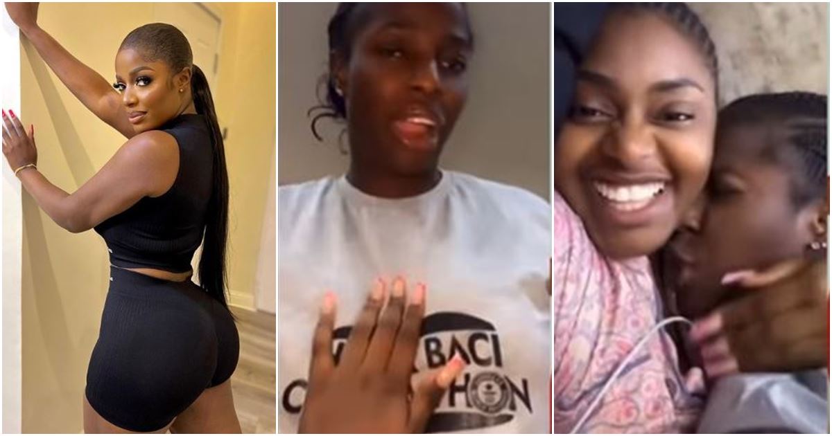 “Why are they touching her brezz” – Eyebrows raised as Hilda reunites with friends after record breaking cook-a-thon – [Video]