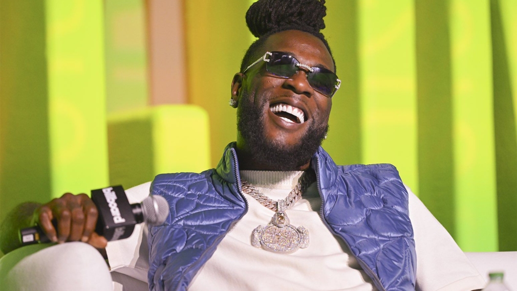Burna Boy makes history with 2023 Champions League final performance