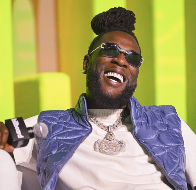 Burna Boy makes history with 2023 Champions League final performance