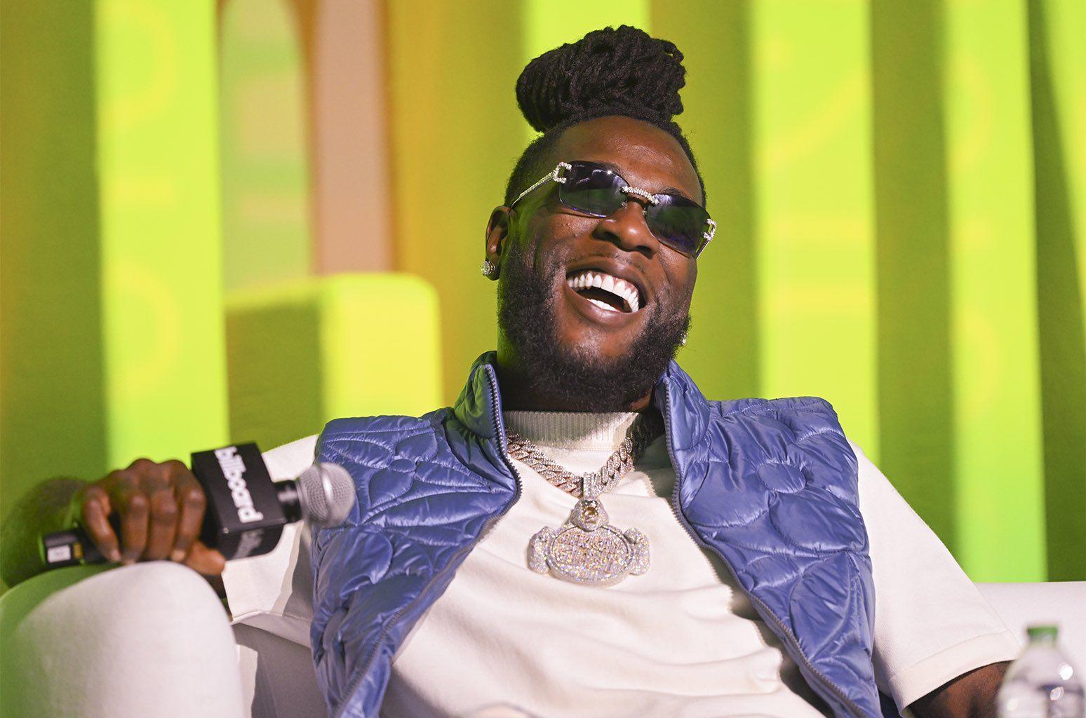 Burna Boy makes history with 2023 Champions League final performance