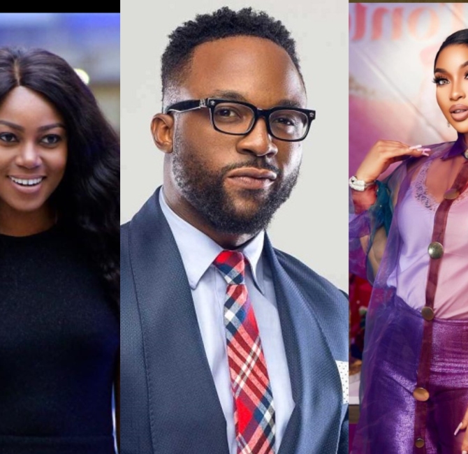Make Tonto No catch you oh My hand no Dey” – Iyanya challenges Yvonne Nelson