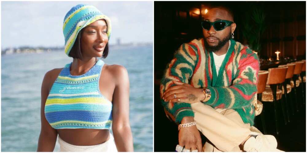 Endless Celebration as Twitter Suspends Davido’s Alleged Pregnant Side Chick, Anita Brown’s Account