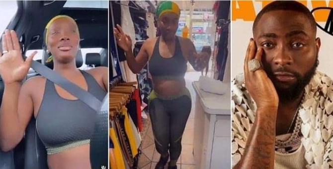 Davido’s Alleged Side Chick Anita Brown Shows Off Growing Baby Bump while Dancing Happily