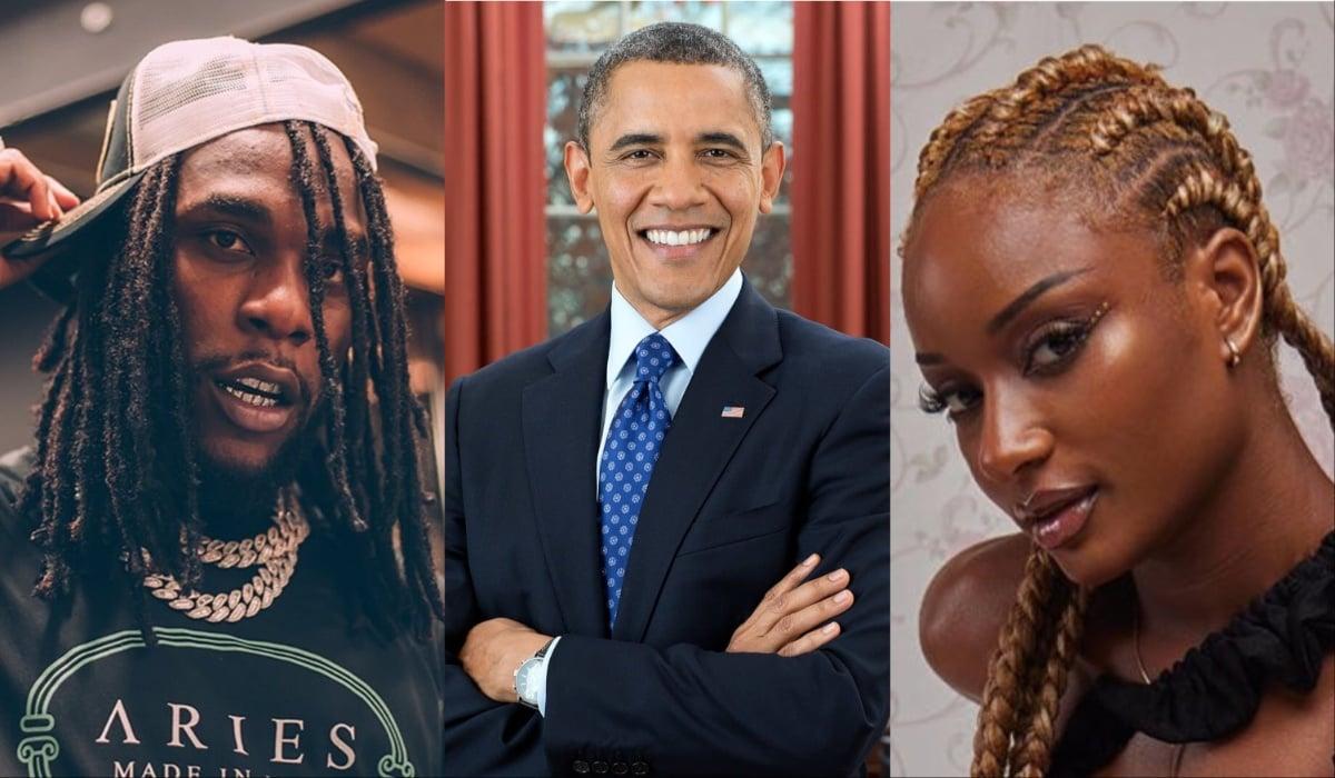 Burna Boy Ayra Starr make Barack Obama 2023’s Summer Playlist