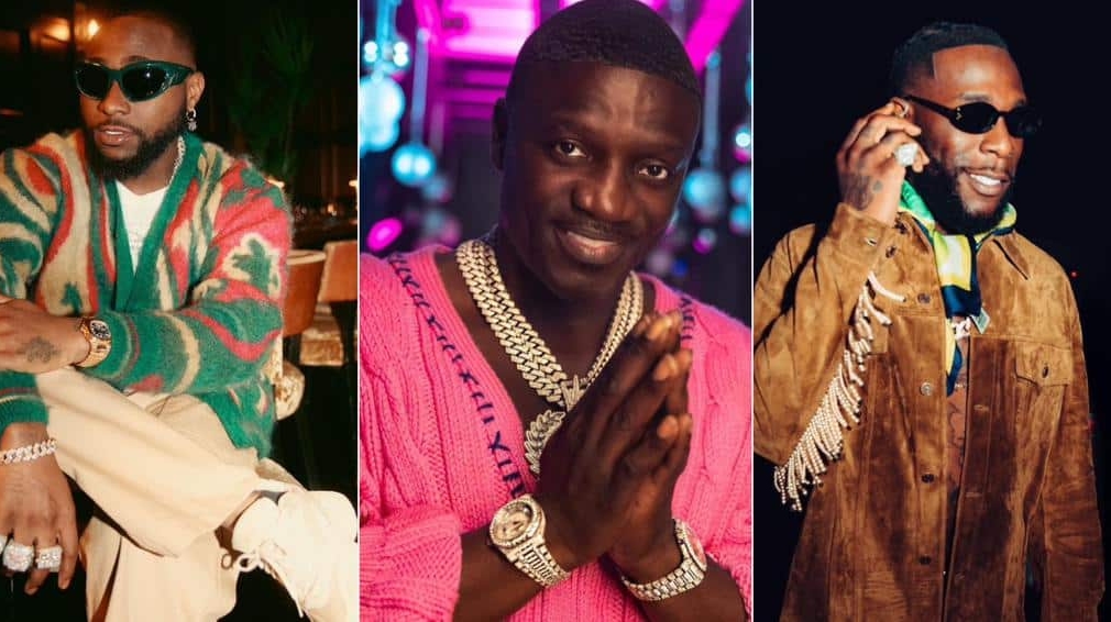Akon Picks his favorite Singer Between Davido and Burnaboy in New Interview