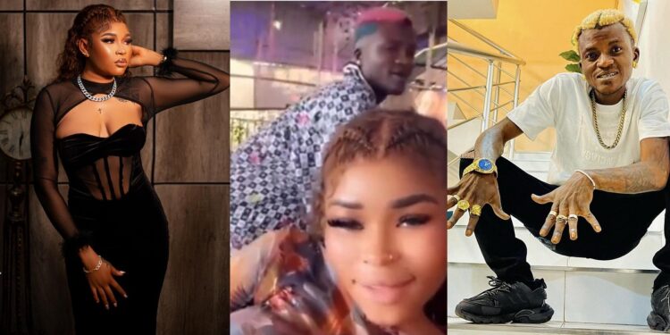 Late Alaafin of Oyo’s wife, Queen Dami shares video of herself and Portable weeks after he seemingly confirmed their dating rumour