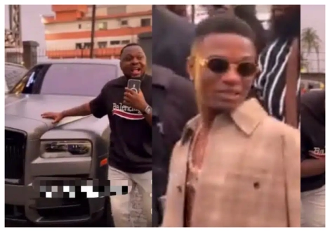 Big Wiz For a Reason – Reaction as Wizkid storms Lagos club with ₦700 million Rolls-Royce, two other cars worth ₦550 million and ₦450 million
