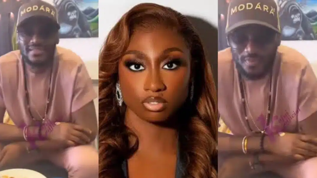 “You look nice” – Doyin compliments as she hangs out with 2face, video stuns many