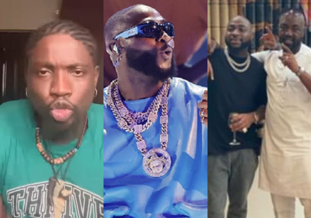 “Them don lodge who for tell us truth” – Netizens lament, call out VeryDarkman over silence on Davido’s debt saga
