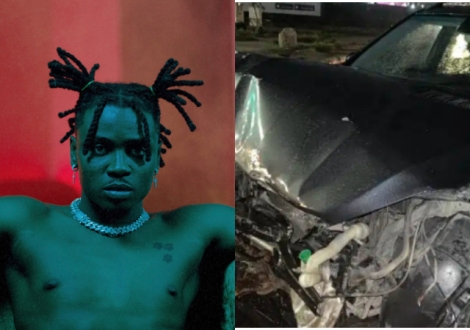Davido’s signee, Logos Olori to get new ‘whip’ from boss following car accident
