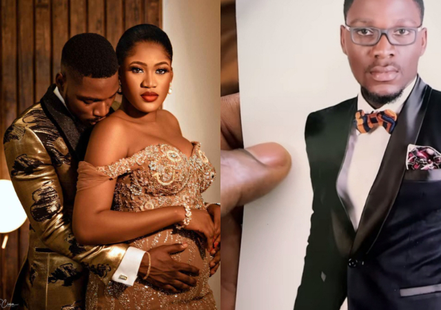 “What did your exes see in you?”- Tobi Bakre’s wife queries him after seeing his throwback photo