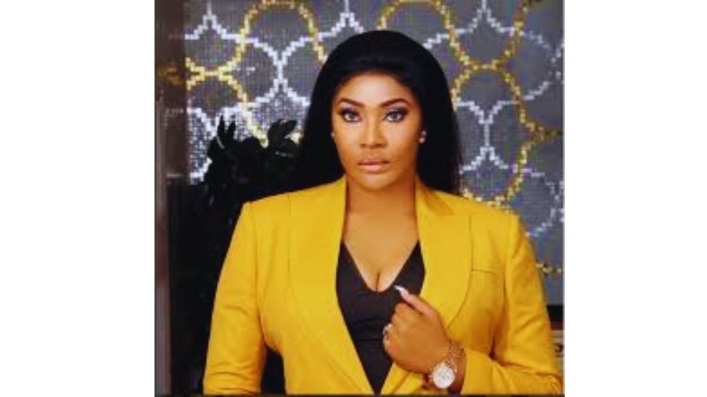 Angela Okorie Fires Back At Mercy Johnson's Husband After His Post on 'Mad People'