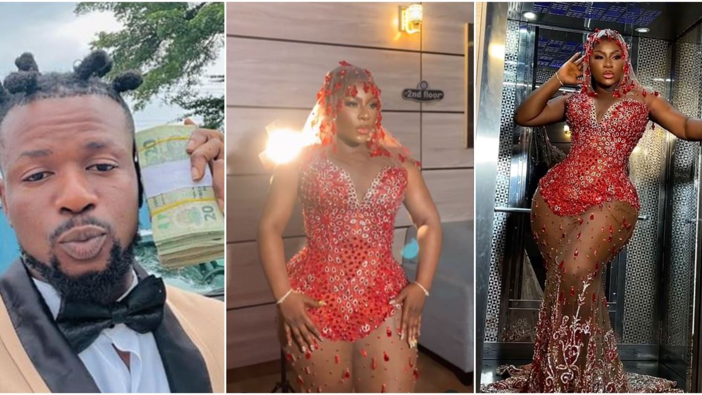 Movie Producer, Stanley Nwoko Mocks Destiny Etiko Over Her AMVCA Outfit