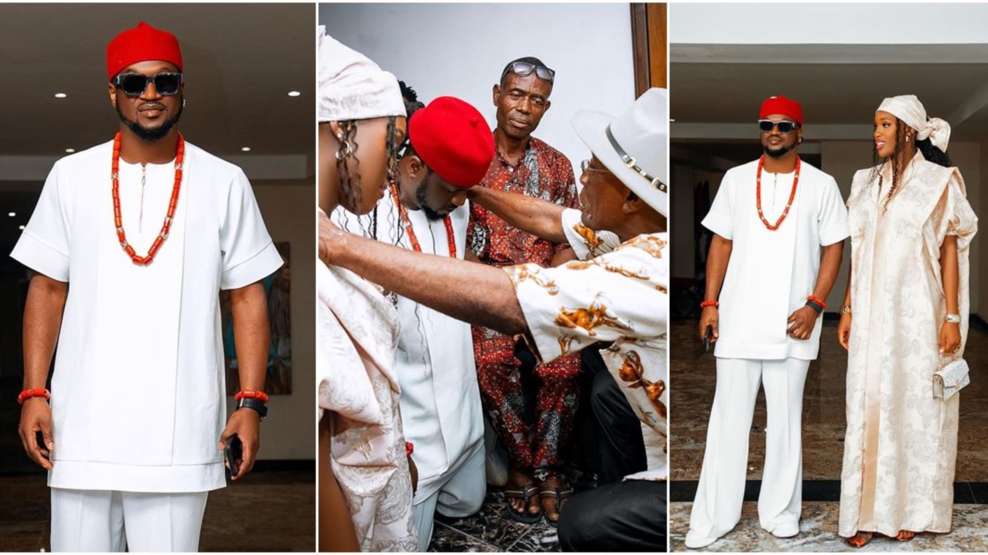 Singer Paul Okoye Shares Photos From His Traditional Wedding