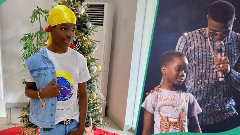 Wizkid’s Babymama, Shola Ogudugu Showers Son, Boluwatife With Sweet Note As He Turns 13