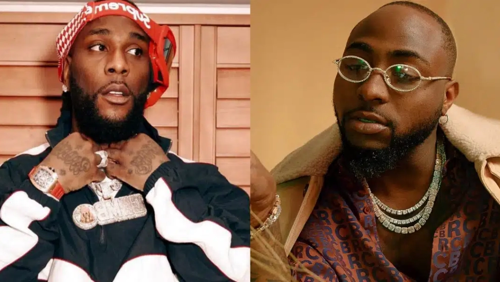 Burna Boy shades Davido after an alleged 30BG fan accused him of being ‘impotent’