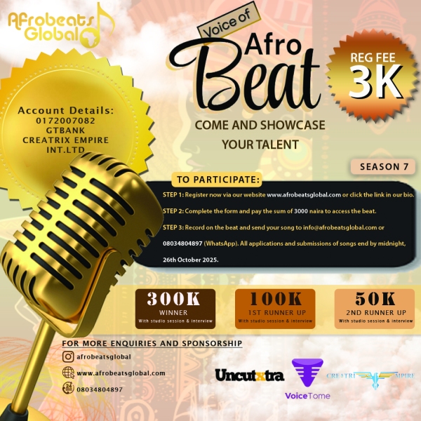 Voice of Afrobeats Votes