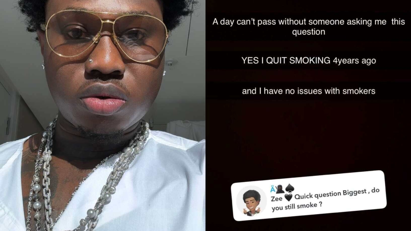 zlatan ibile smoking