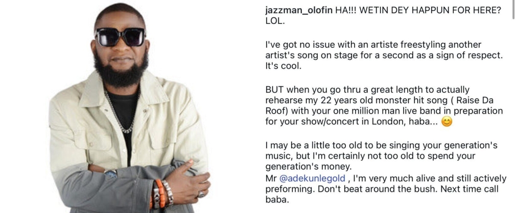 jazzman olofin raise da roof