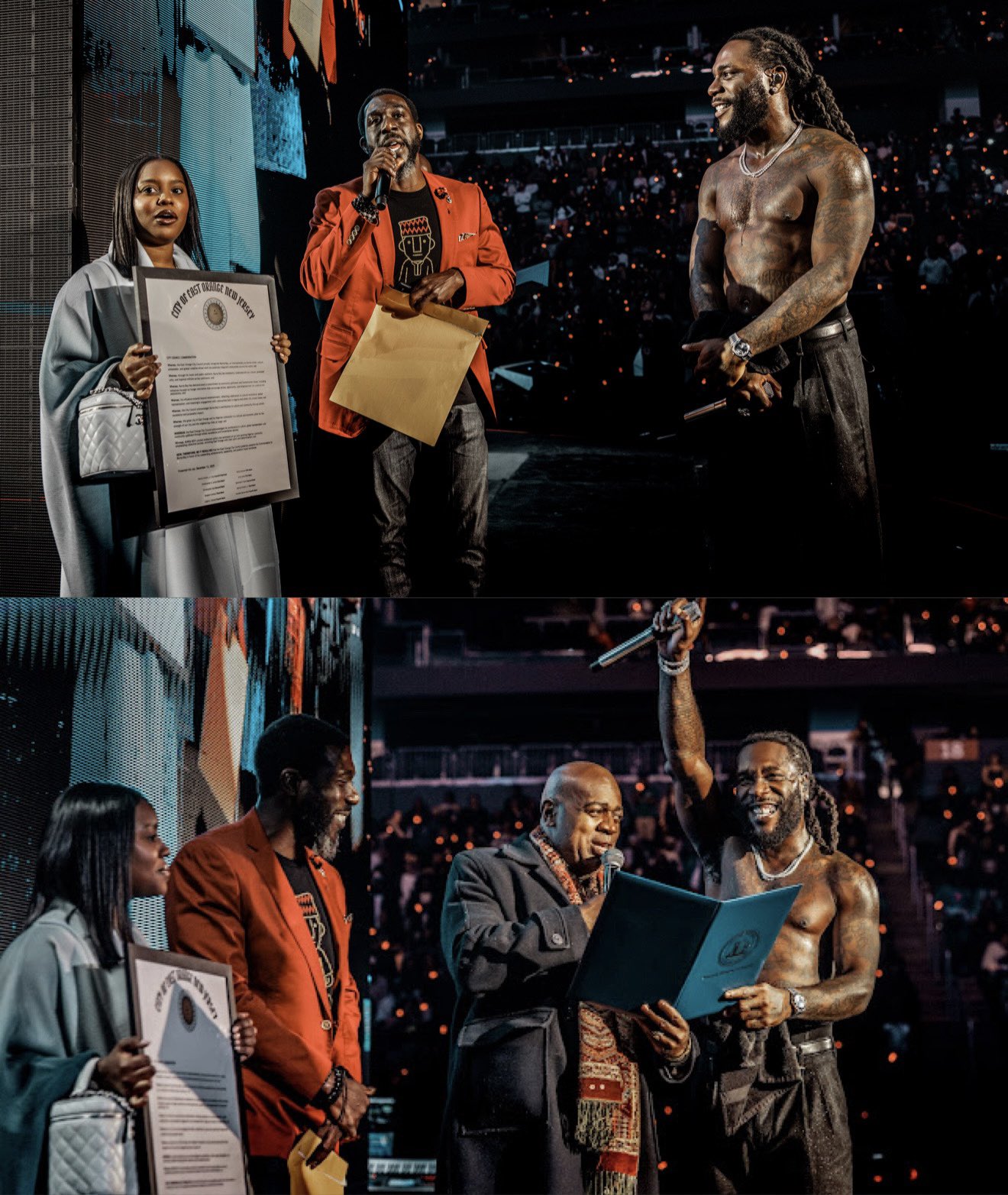 burna boy newark concert