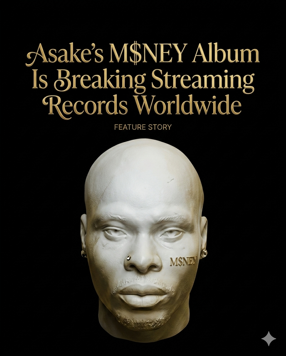 Asake-m$ney-album-streaming-records