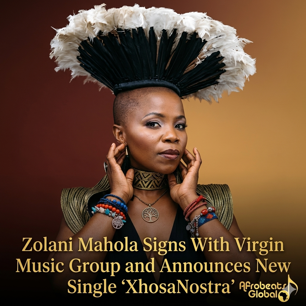 Zolani Mahola's XhosaNostra single artwork 2026