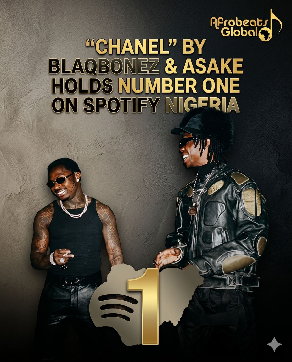 Blaqbonez and Asake Chanel single cover