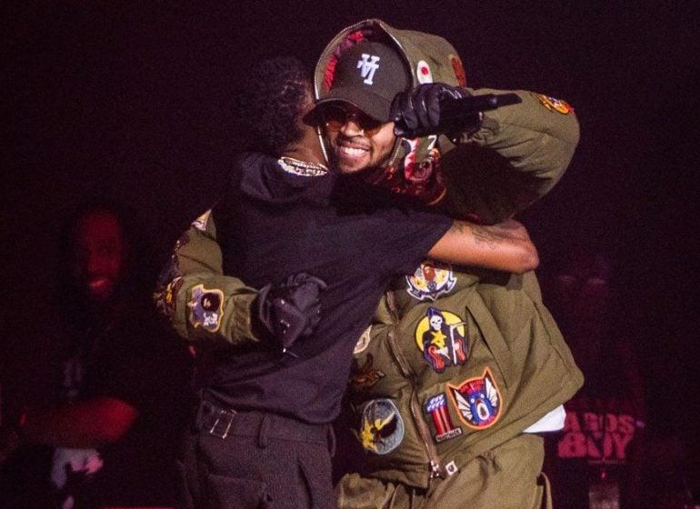 Chris Brown and Wizkid on Man On A Mission single 2026