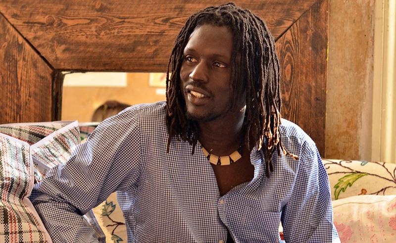 Emmanuel Jal representing Afro-house South Sudan sound globally