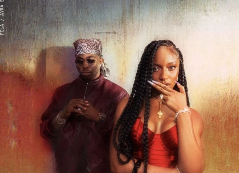 FOLA and Ayra Starr cover art for Treat U Right