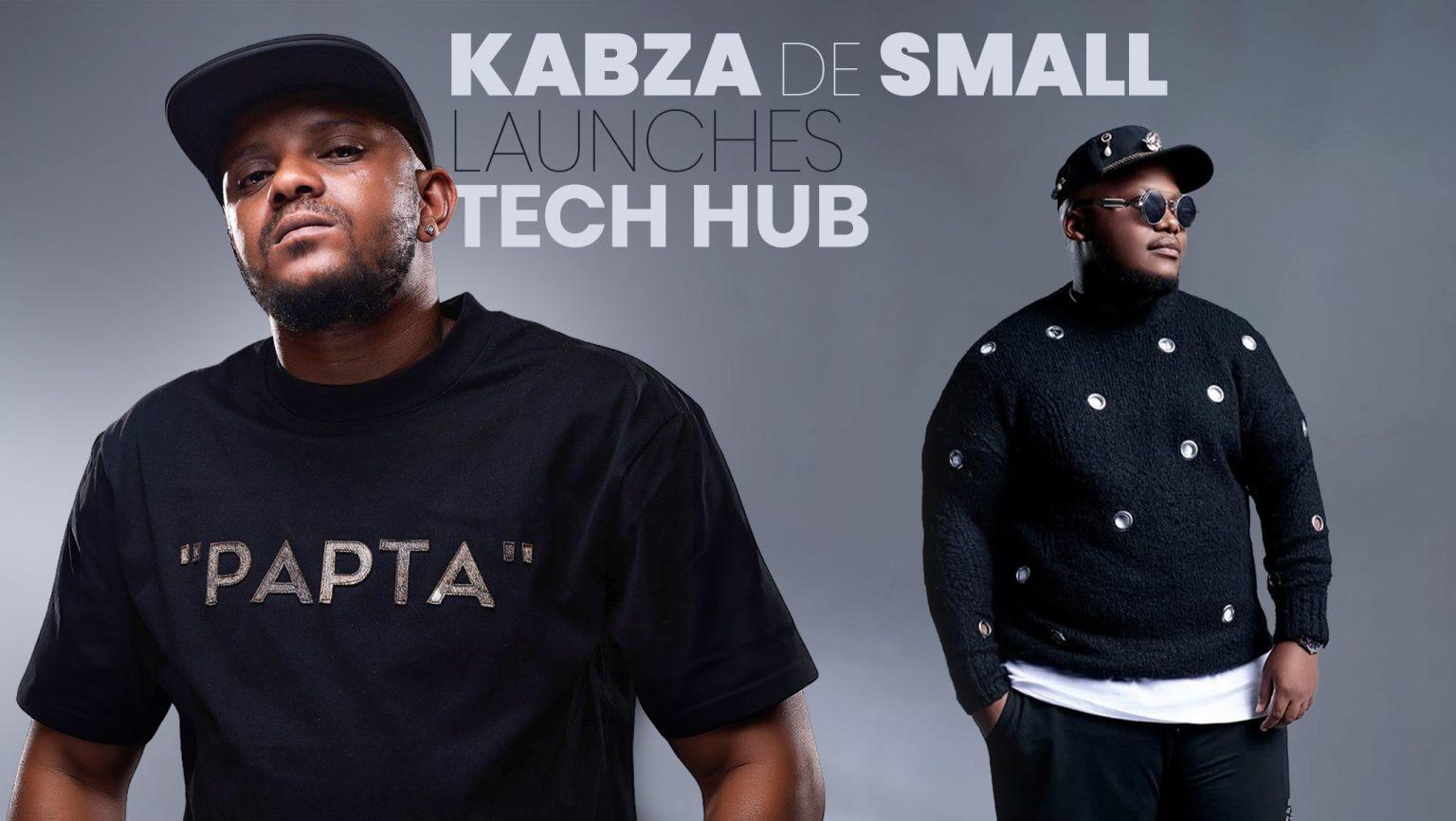 Kabza De Small Tech Hub record label announcement with JNR SA