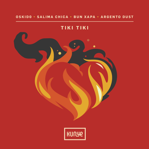 Kunye Records Oskido Tiki Tiki single artwork