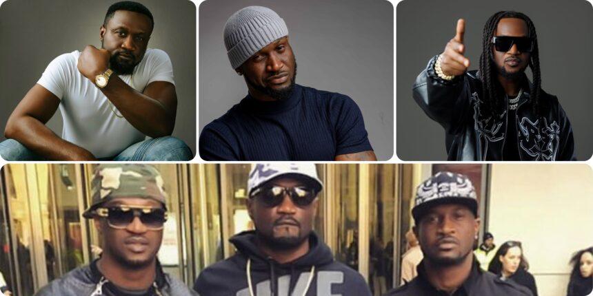 Peter and Paul Okoye of P-Square, whose long-running family feud continues to unfold