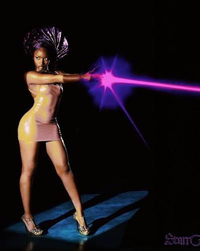 Ayra Starr promoting her new album Starrgirl ahead of its August release date