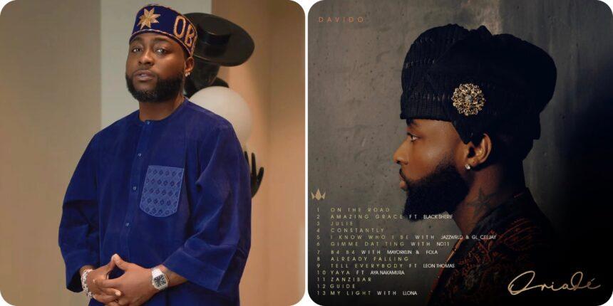 Davido Reveals B4 B4 Story as Oriadé Hits No. 2 Globally