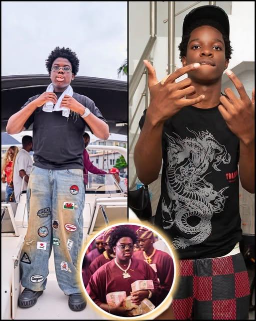 Split image of young rappers Ice King Ochacho and Champz