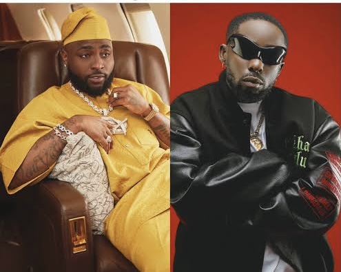 Davido and Erigga split image amid social media feud