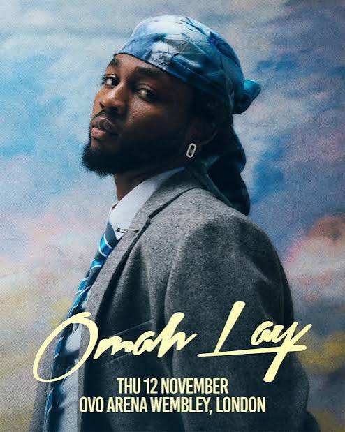 Omah Lay OVO Arena Wembley Clarity of Mind World Tour
