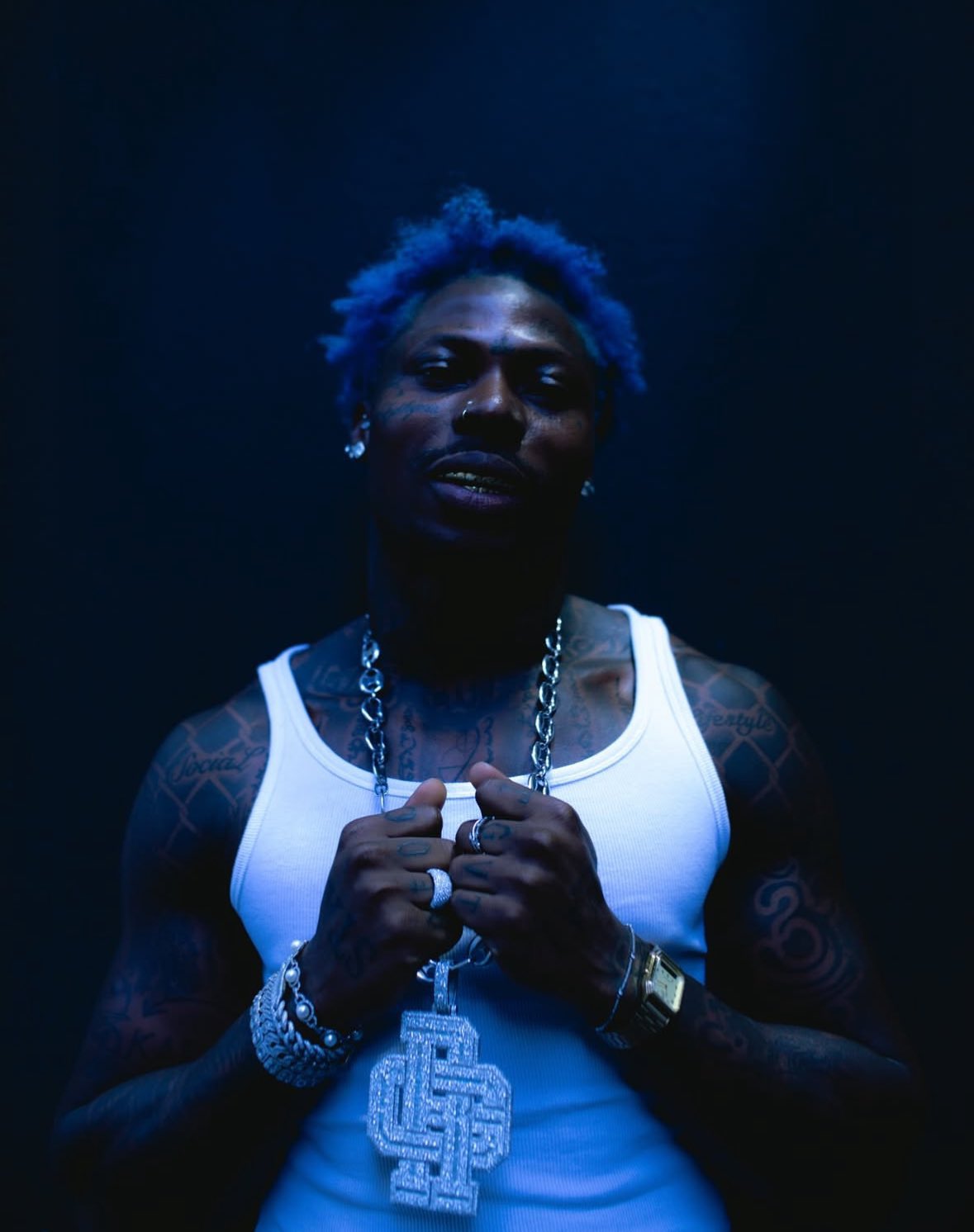 Asake promo image for news on his 2027 Grammy consideration entries