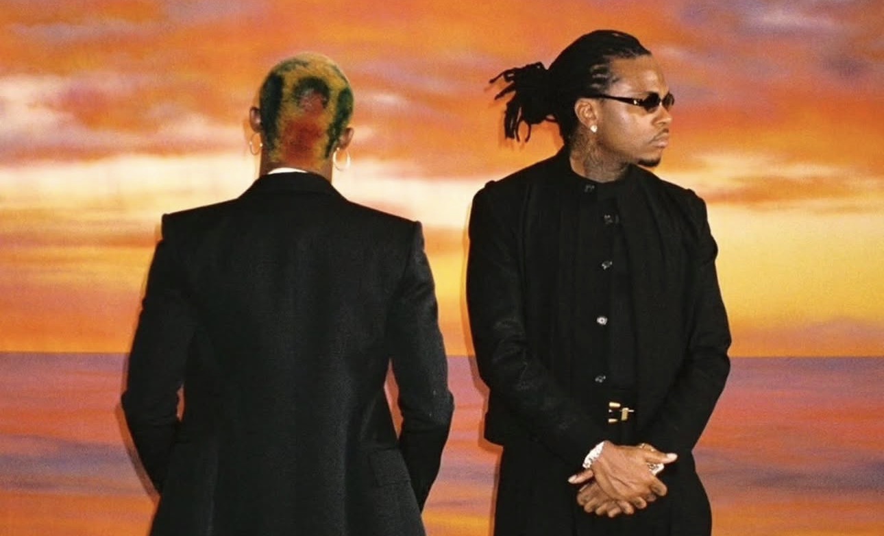 Omah Lay and Gunna Back to Lagos collaboration cover artwork